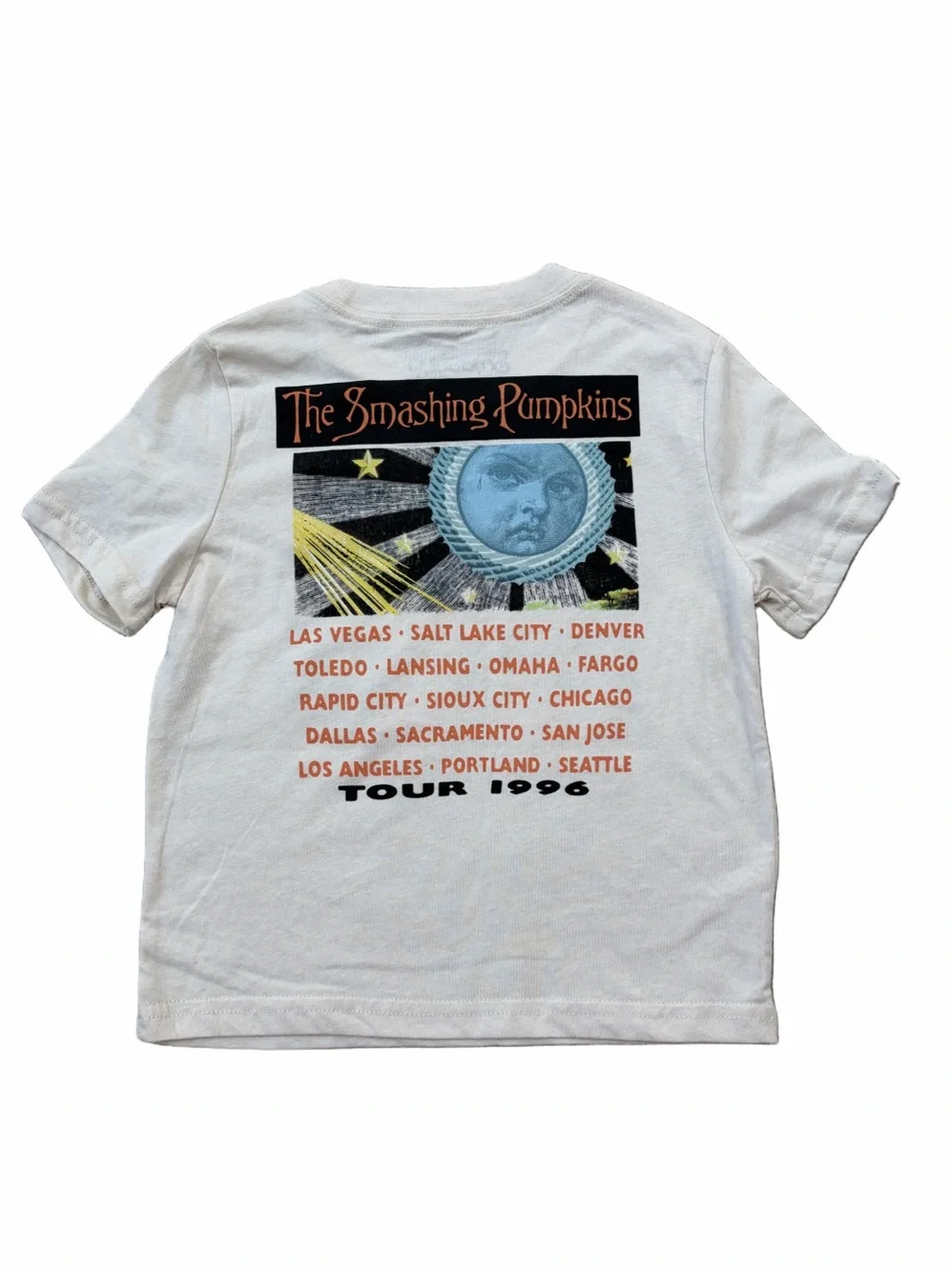 Smashing Pumpkins Toddler Size 4T Short Sleeve Graphic Vintage Band Tee